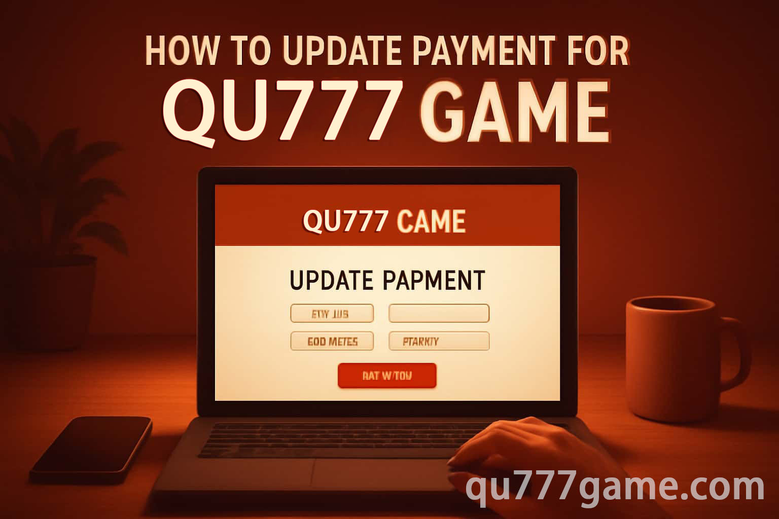 Update QU777 Payment Details Safely and Correctly