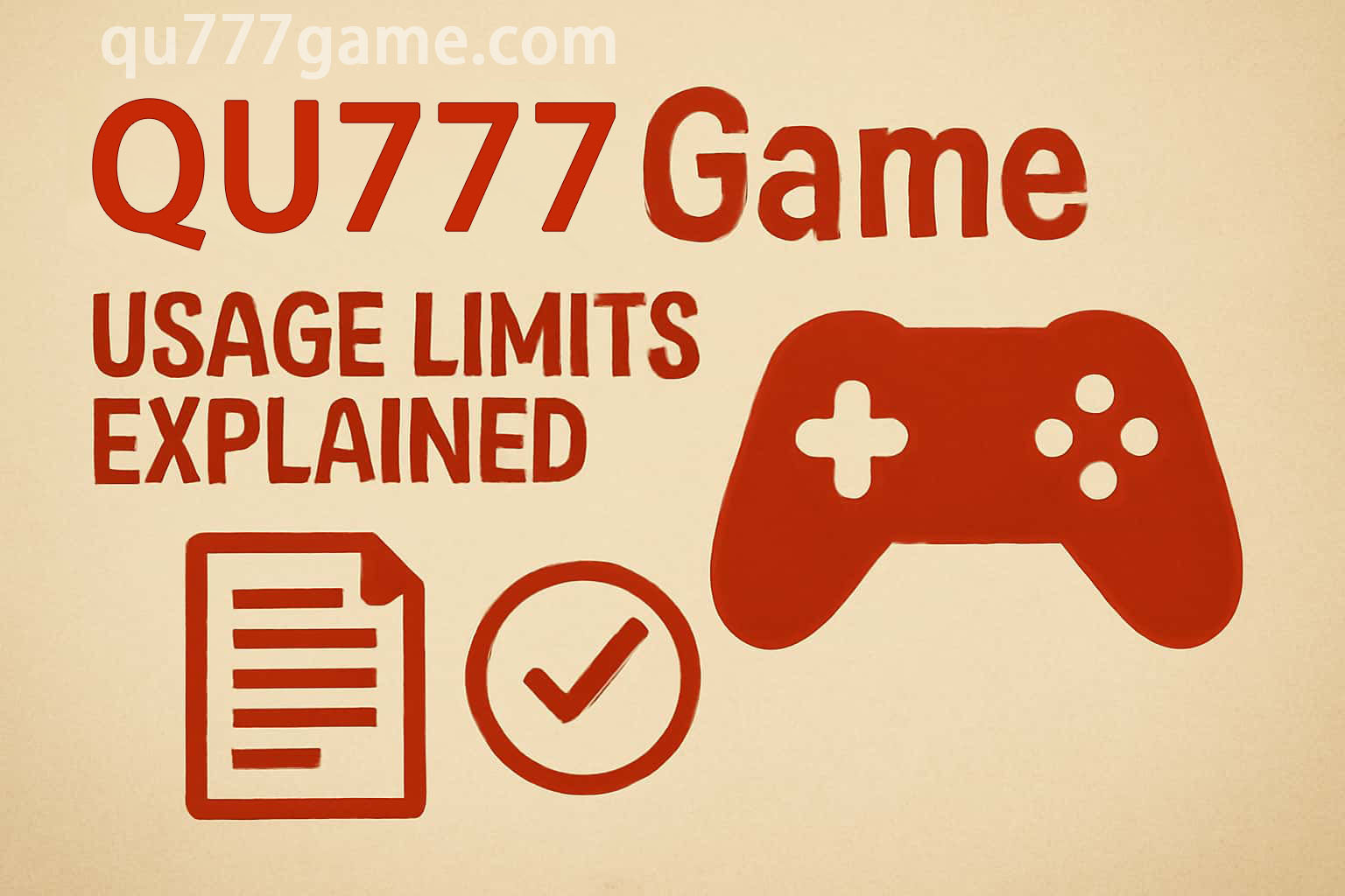 QU777 Usage Limits: Set and Review Personal Controls